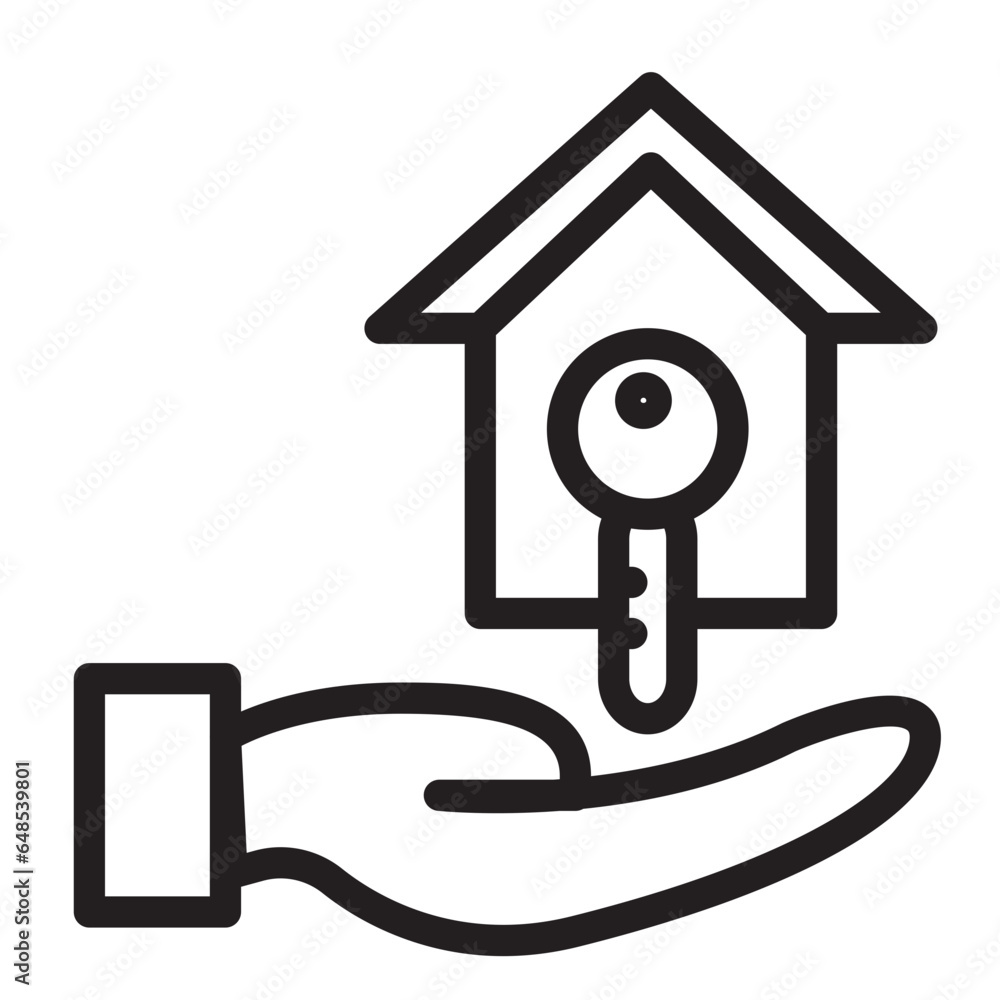 House Owner Icon: House Owner Icon: