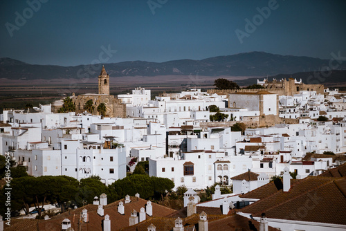 paisaje pueblos blancos sur de españa, vejer de la frontera