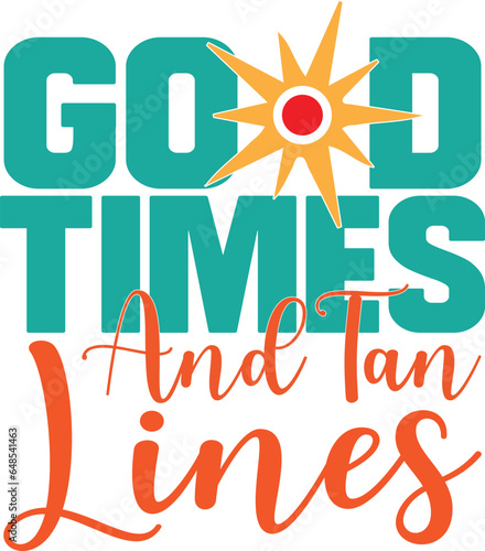 Summer Unique Svg Design