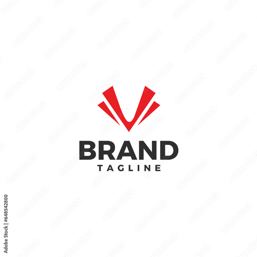 Bold strong and unique letter mark v logo design for sports brand, fashion, clothing, and sports trainer. Bold strong and unique letter mark v logo design for sports brand, fashion, clothing, and sports trainer.