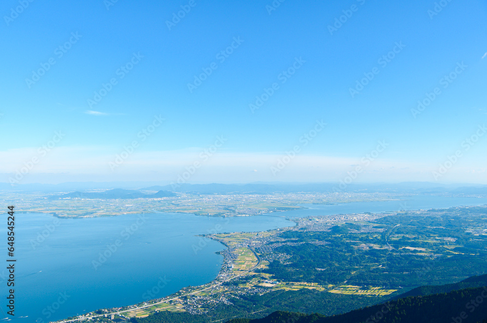 びわ湖バレイからの景色