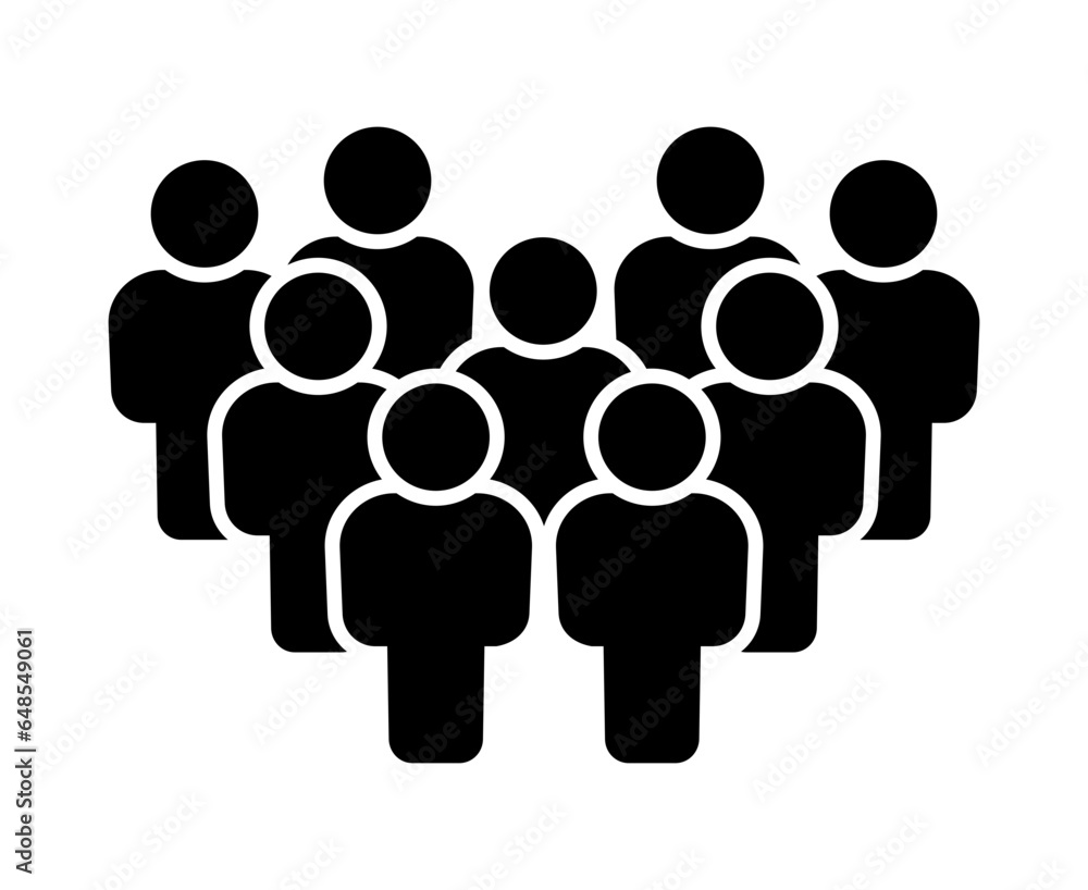 Symbol, ikona ludzi. Plik wektorowy. Symbol, ikona ludzi. Plik wektorowy.