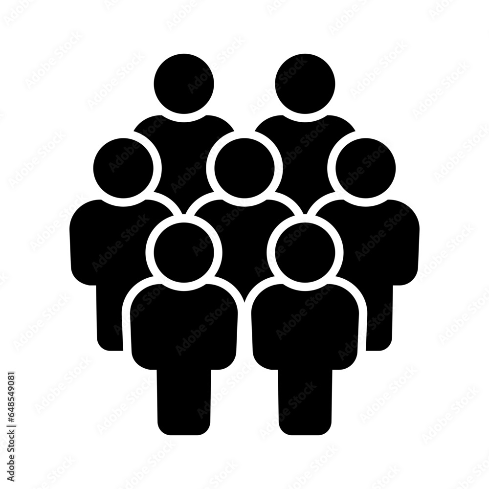 Symbol, ikona ludzi. Plik wektorowy. Symbol, ikona ludzi. Plik wektorowy.