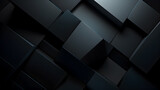 a close up of a black wall with a lot of cubes Generative AI