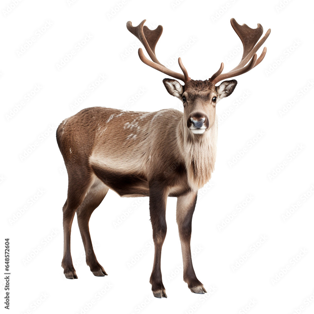 Deer isolated on white Deer isolated on white