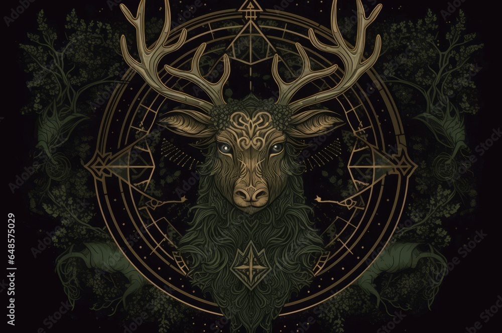 Deer god hunt. Generate Ai Deer god hunt. Generate Ai