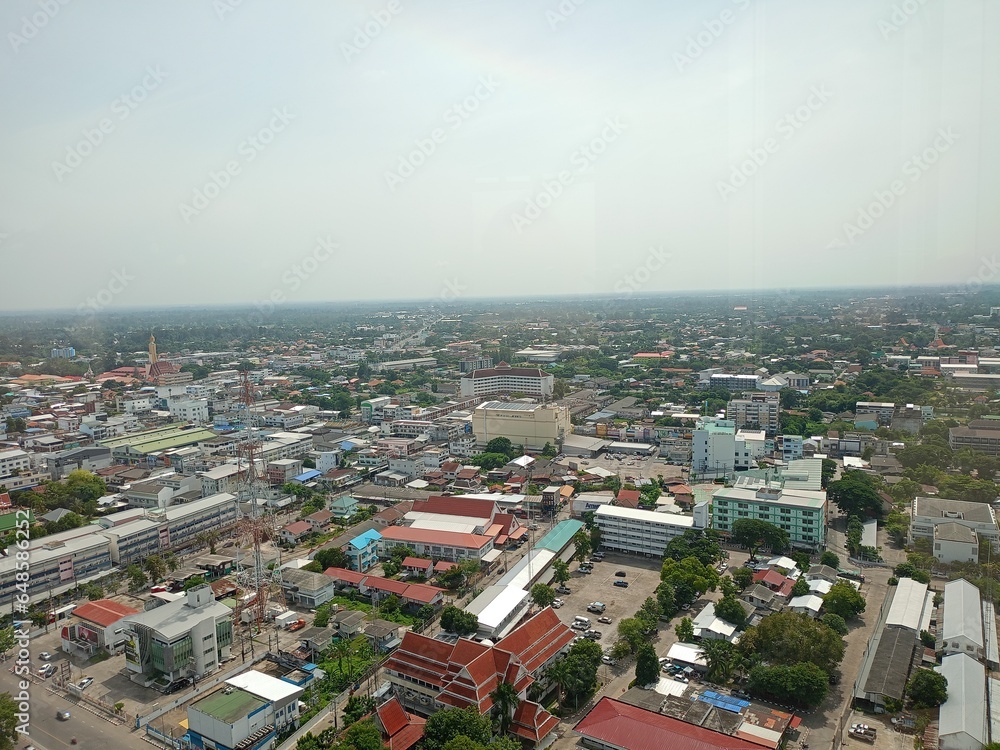 Naklejka premium view of the city