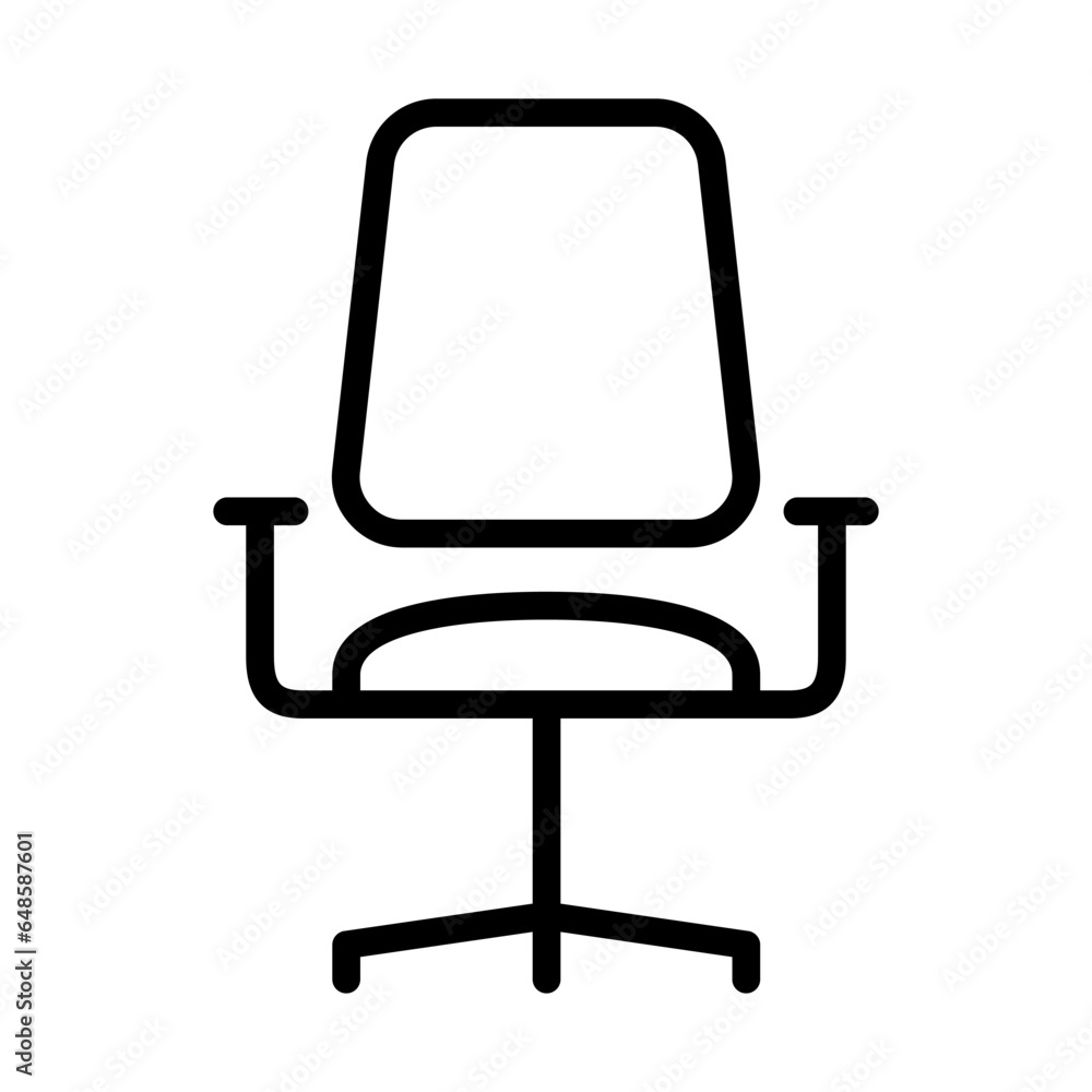 chair icon vector logo in flat and trendy style chair icon vector logo in flat and trendy style