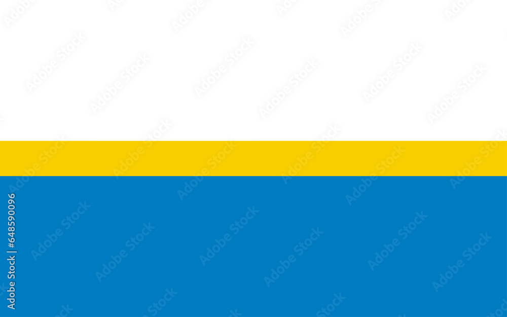Flag of Czestochowa - obrazy, fototapety, plakaty 