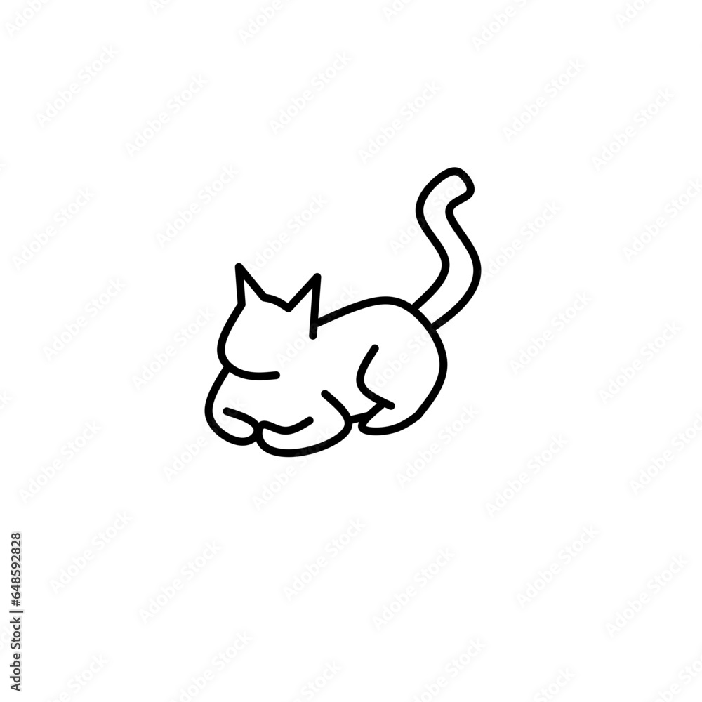 cat animal outline cat animal outline