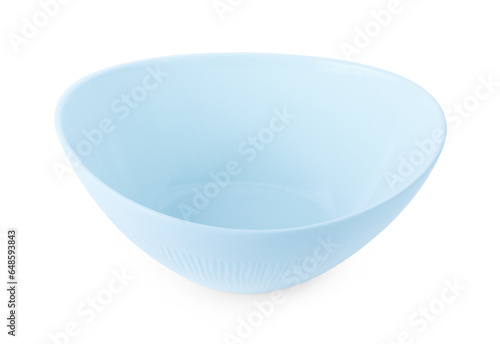empty bowl isolated on white background.