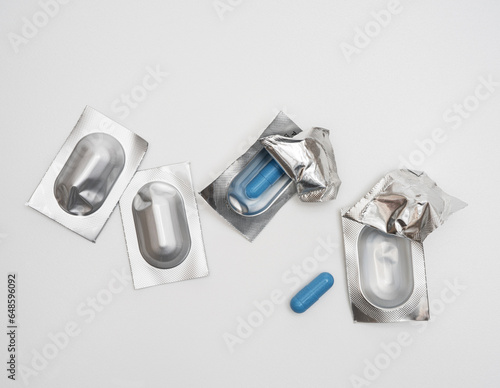 blister packs of medicines