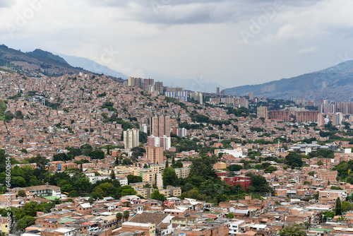Fototapeta Naklejka Na Ścianę i Meble -  Comuna 13 - Medellin, Colombia