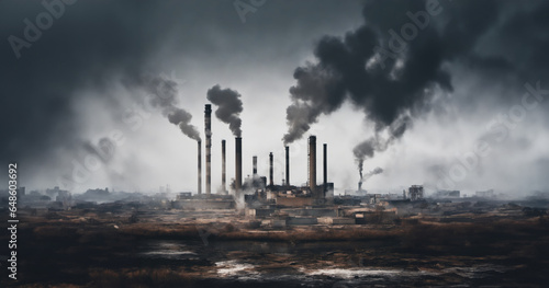 Research and education on industrial pollution. Exploring carbon emissions through data and case studies..