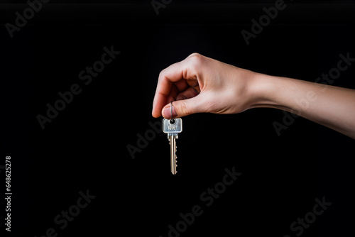 Hand Holding Keys, Investing in a Black Home