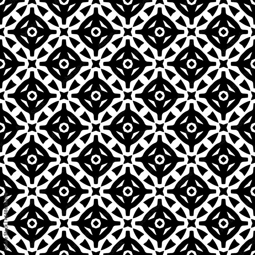 Black and white seamless pattern. Repeat pattern. Abstract background. Monochrome texture. Seamless texture for fashion, textile design, on wall paper, wrapping paper, fabrics and home decor. Black and white seamless pattern. Repeat pattern. Abstract background. Monochrome texture. Seamless texture for fashion, textile design, on wall paper, wrapping paper, fabrics and home decor.