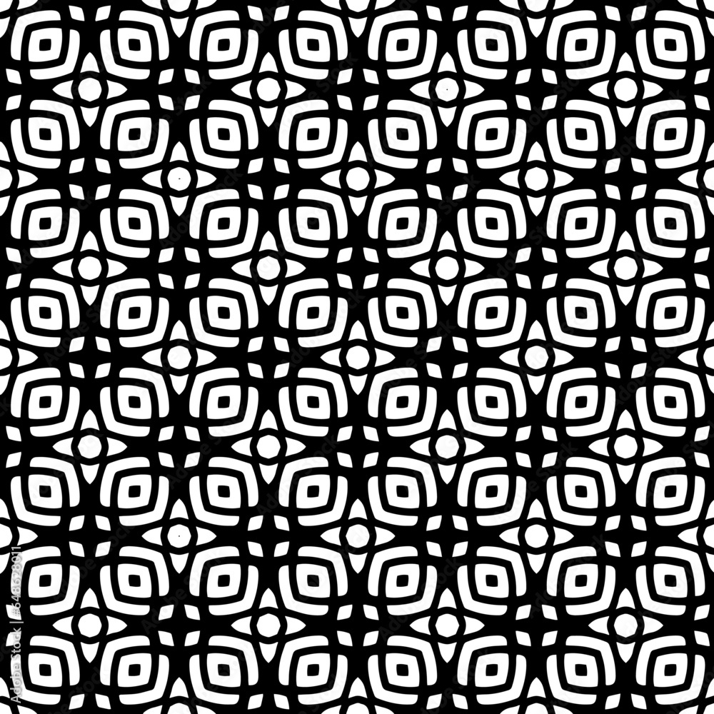 Black and white seamless pattern. Repeat pattern. Abstract background. Monochrome texture. Seamless texture for fashion, textile design, on wall paper, wrapping paper, fabrics and home decor. Black and white seamless pattern. Repeat pattern. Abstract background. Monochrome texture. Seamless texture for fashion, textile design, on wall paper, wrapping paper, fabrics and home decor.