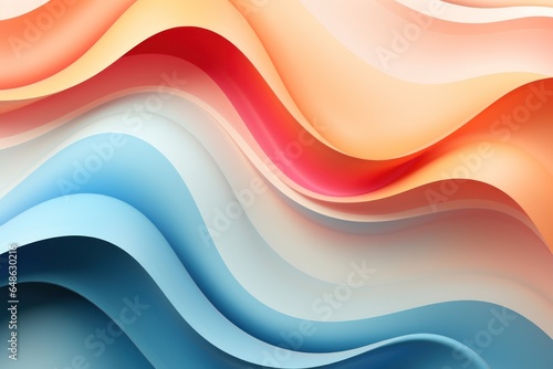 a colorful abstract background. Generative Ai.