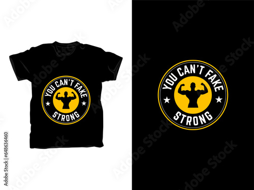 Body Builder T shirt design