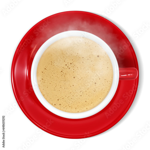 カフェオレ コーヒー 飲み物 イラスト リアル