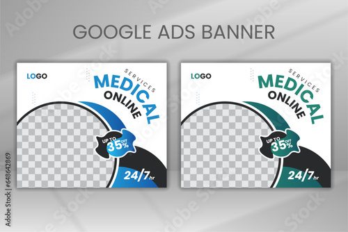 Social Media Google Ads Medical Banner Design