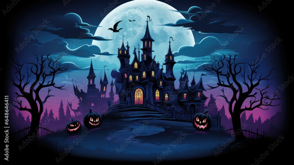 Cozy Halloween Background
