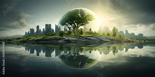 environmental protection, ecology, global warming