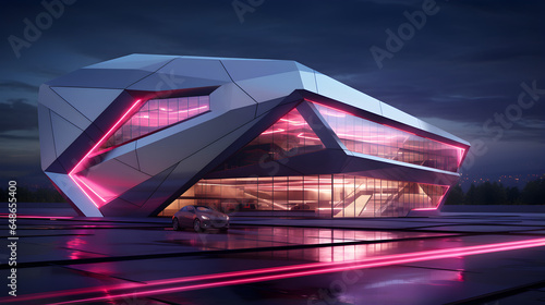 Modern Architecture in the City of the Arts and the Sciences. photo