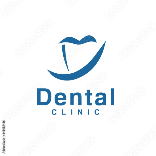  Dental clinic Tooth template vector design