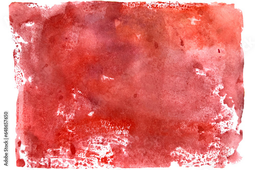 Canvastavla Watercolor bloody background, scary old cement wall