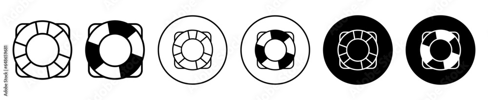 Lifesaver icon. life protection buoy for survival in sea boat symbol. Floating rubber tube ring to swim vector. Lifesaver icon. life protection buoy for survival in sea boat symbol. Floating rubber tube ring to swim vector.