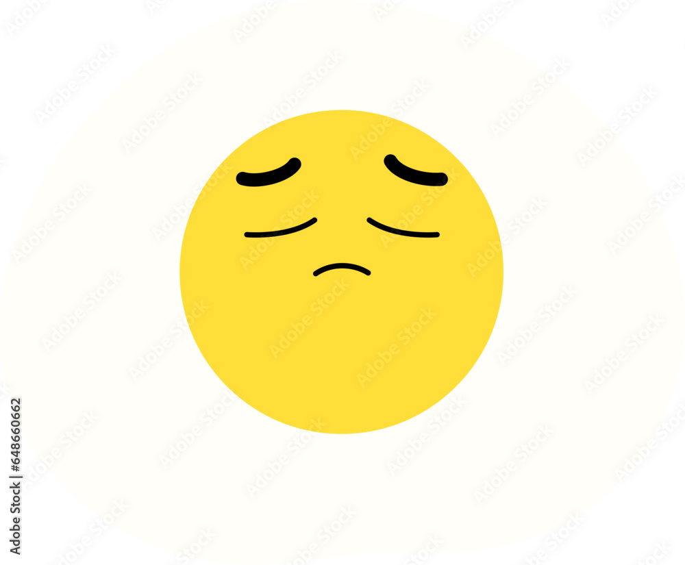 Fototapeta premium Guilty Fried Egg Face Close Eye