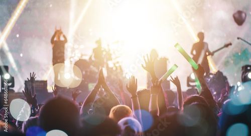 concert, event, audience, festival, entertainment, live, music, nightlife, party, cheer. in front of audience music concert festival have band is showing. live event nightlife party follow rhythm.