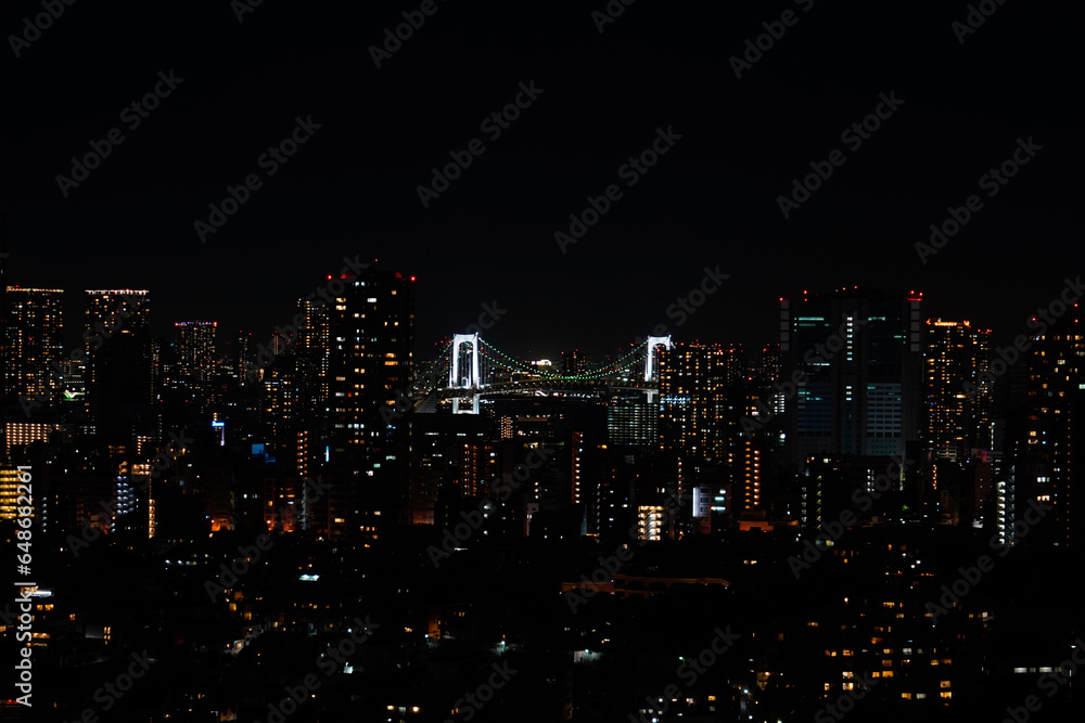 Obraz premium city at night