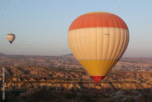 A Hot Air Balloon over Cappadocia 