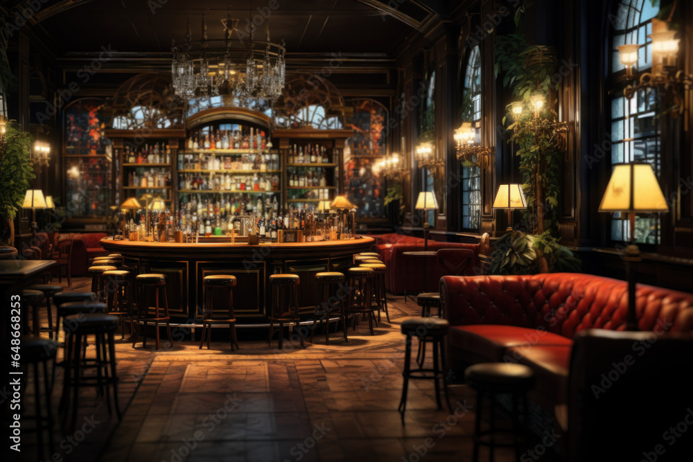 Photo & Art Print A hidden speakeasy bar reminiscent of the Roaring Twenties, serving artisanal cocktails and jazz, Sebastian Photo & Art Print A hidden speakeasy bar reminiscent of the Roaring Twenties, serving artisanal cocktails and jazz, Sebastian