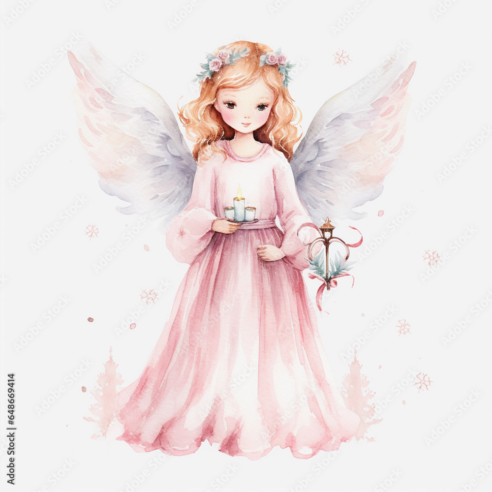 Fototapeta premium christmas angel clip art 