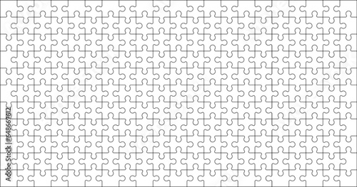 A puzzle game with a seamless clean contour pattern. Puzzle background.