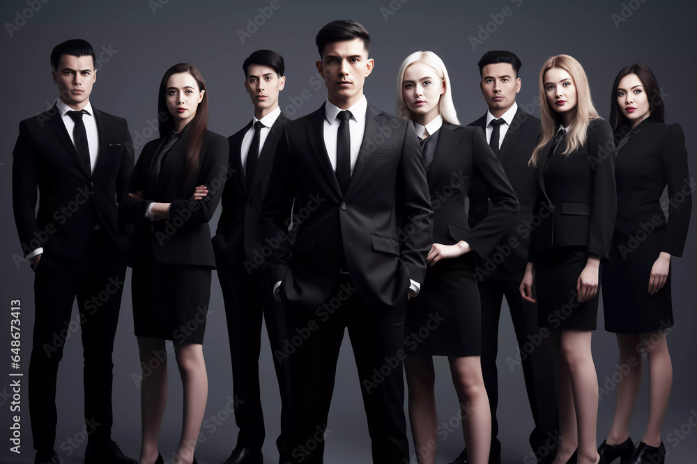 Obraz premium group of business people