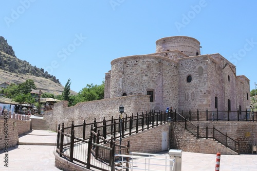 Hagia Eleni Church in Sille village district of Konya, Turkey. photo