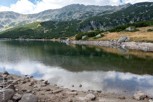 Landscape of The Stinky Lake, Rila mountain, Bulgaria photo