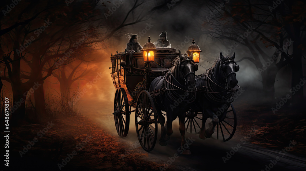 Obraz premium Illustration about halloween.