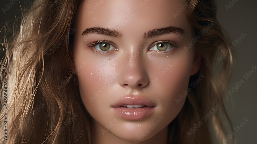 Obraz premium Captivating Beauty Makeup Skin Care Hair care beauty photos