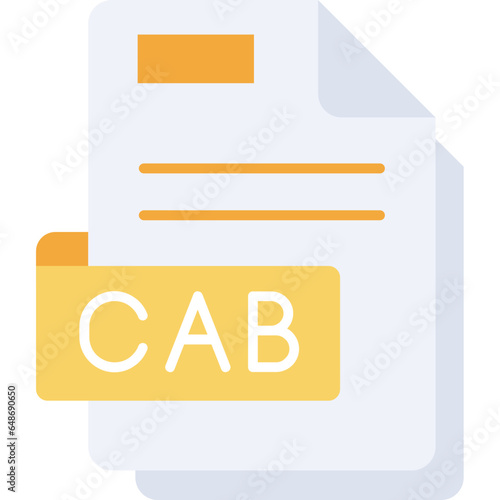 Cab File Format Icon