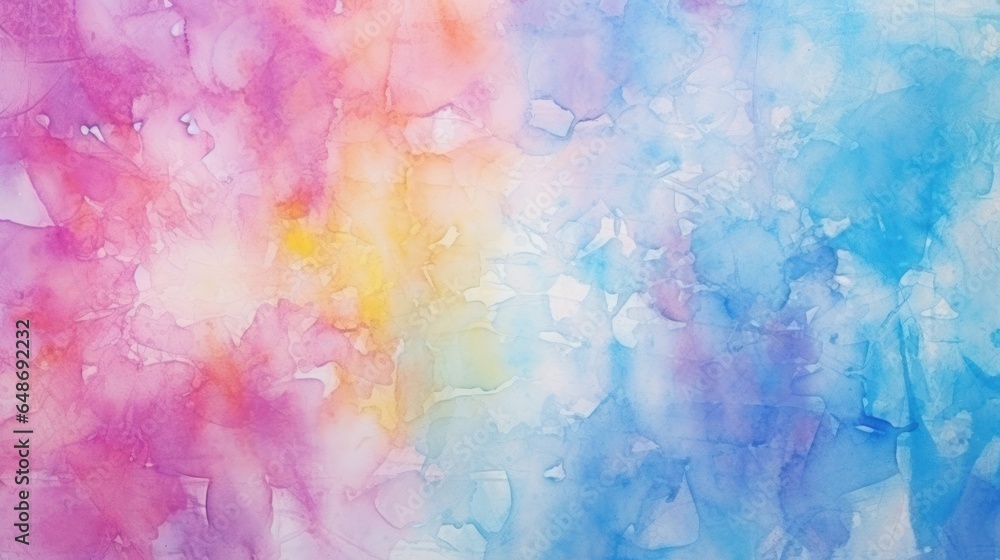 Colorful Watercolor Splash Background