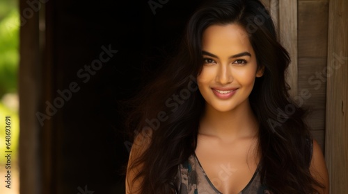 Portrait of a beautiful woman