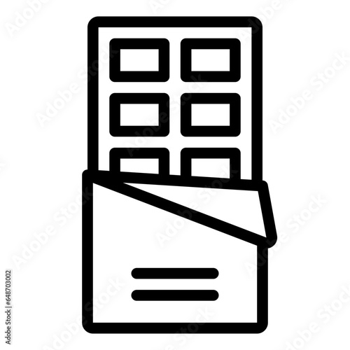 Chocolate bar icon