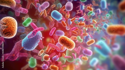 Viruses, bacteria, probiotics.