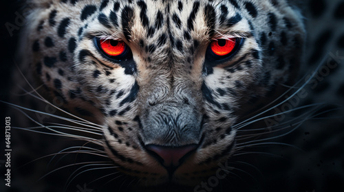 hell tiger with red eyes 3 photo