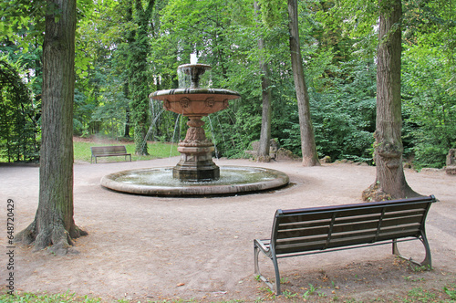 Park de l'Orangerie located in Strasbourg Alsace France 